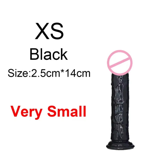 black dildo all sizes