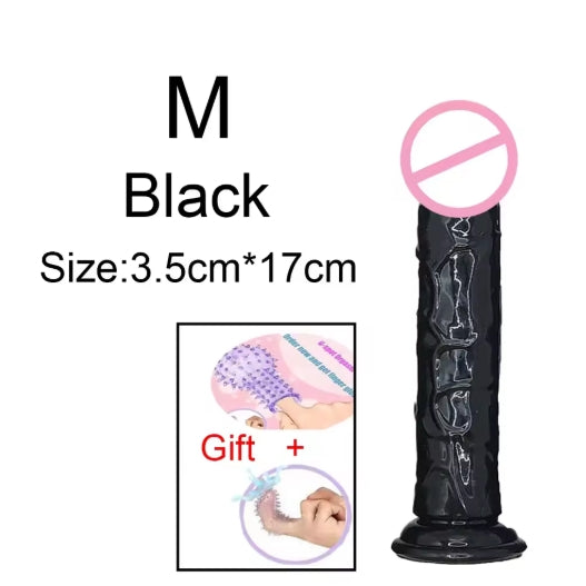 black dildo all sizes